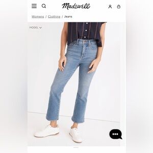 Madewell Cali Demi-Boot Jeans